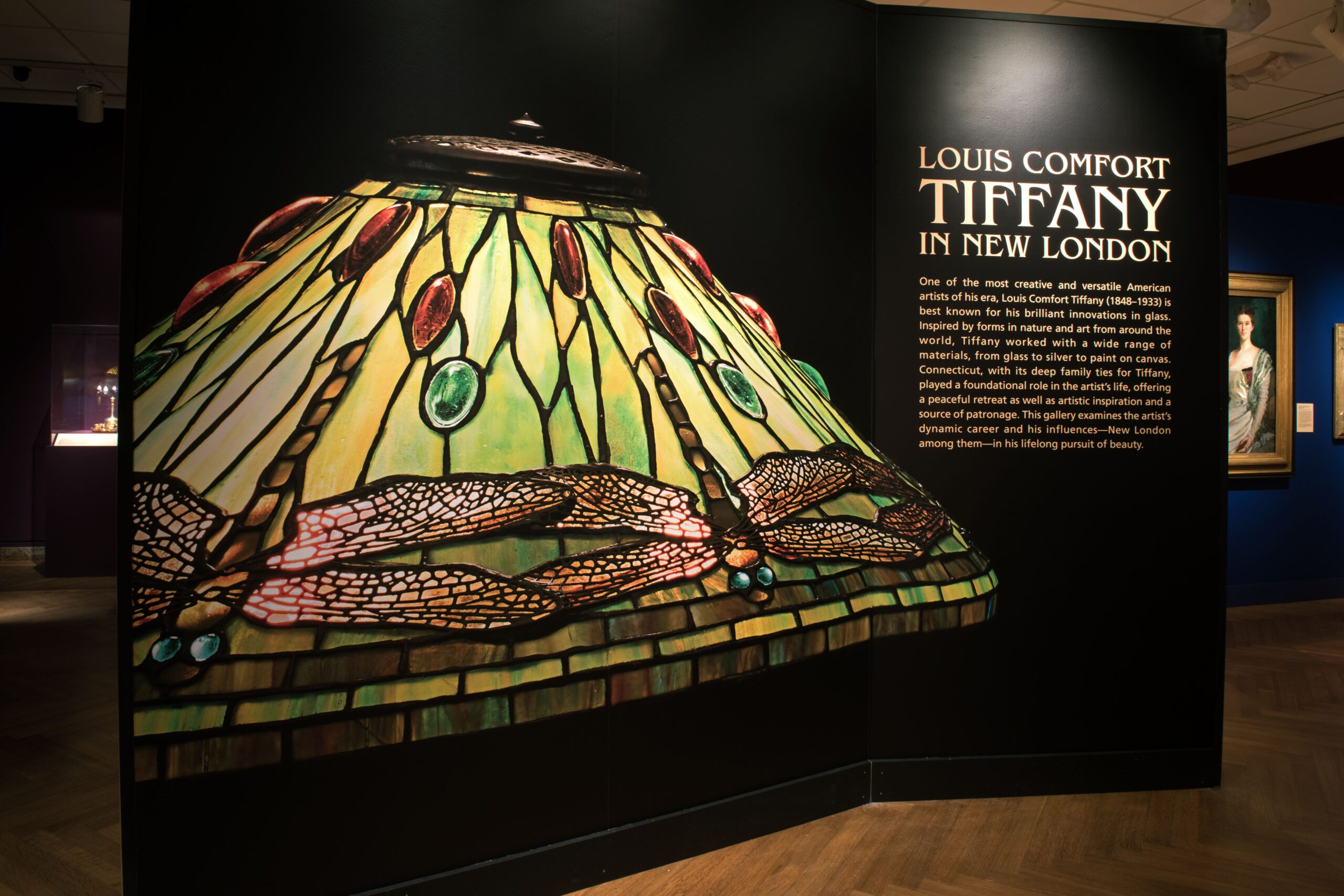 Designed by Louis C. Tiffany, Lamp, American